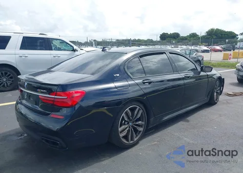 2018 BMW M760I xDrive from USA, damaged, VIN WBA7H6C58JG614706